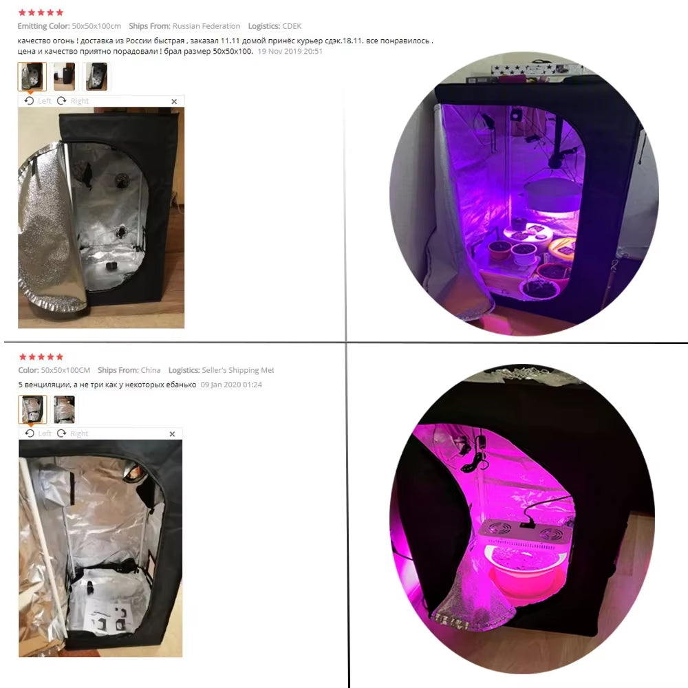 BEYLSION 600D Grow Room Box Grow Tent Grow Tents Mental Pole for Growing Home Greenhouse Tent Growing Mini Greenhouse Seedlings